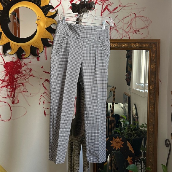 Suzy Shier Monochrome Checkered Pants - Picture 16 of 16